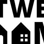 Exhibition title of "Between Rooms". Each "o" in "Rooms" is a house. on January 15, 2026